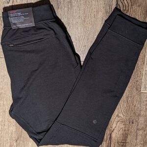 lululemon athletica Men's Charcoal Joggers with Zipper Pocket